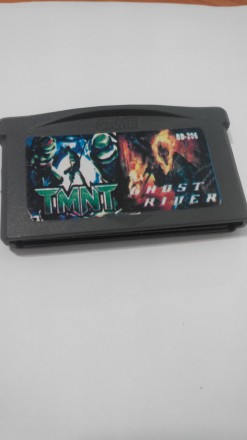 Игровой картридж для GAME BOY ADVANCE GB 2 in 1 TMNT +Ghost Rider . . фото 2