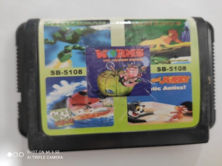 Картридж Sega Mega Drive 16 bit Worms/ Vectorman/ Lion King 2/ Tom Jerry/ Cool S. . фото 3