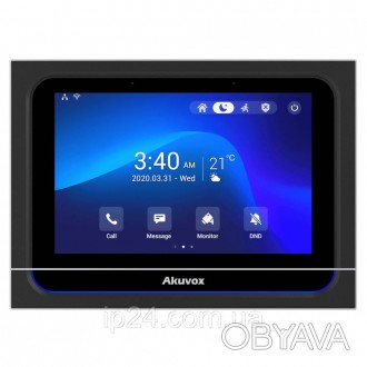 
	Видеодомофон X933W с цветным сенсорным 7-дюймовым экраном с энергосберегающим . . фото 1