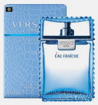 
 
 
Светящийся свежий мужской аромат Versace Man Eau Fraiche от Versace перелив. . фото 1