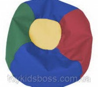 Кресло-мяч цветной Размеры- диаметр 65 см., высота 40 см. Цвет - разноцветный (в. . фото 4