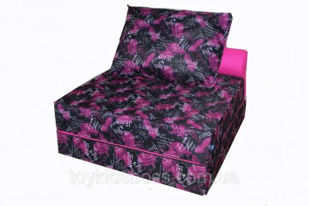 Бескаркасное кресло-кровать 100-100-90 см с учетом подушки Размеры: в собранном . . фото 3