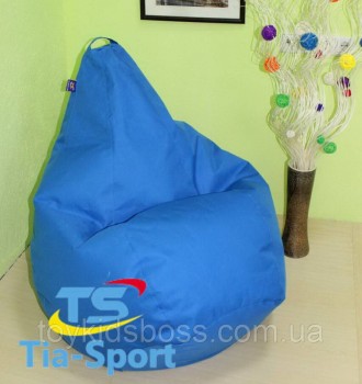 Кресло груша Оксфорд Голубой Тia-sport Характеристика: Материал - ткань Оксфорд . . фото 3