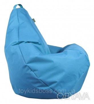 Кресло груша Оксфорд Голубой Тia-sport Характеристика: Материал - ткань Оксфорд . . фото 1