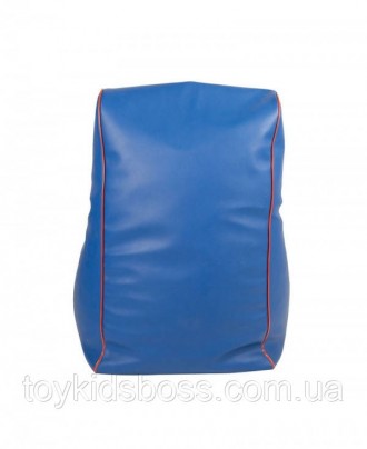 Кресло мешок детский Супермен Габаритный размер: Высота спереди - 37 см. Ширина . . фото 3