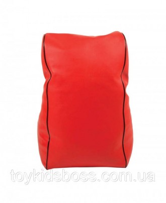 Кресло мешок детский Машинка красная Габаритный размер: Высота спереди - 37 см. . . фото 4