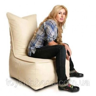 Безкаркасне крісло Монарх Габаритний розмір: довжина - 50см., ширина - 80 див, в. . фото 2