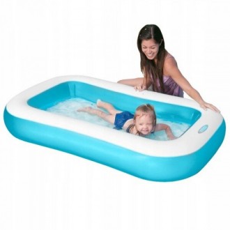 Дитячий басейн надувний прямокутний від виробника Intex Дитячий надувний басейн . . фото 2