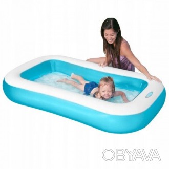 Дитячий басейн надувний прямокутний від виробника Intex Дитячий надувний басейн . . фото 1