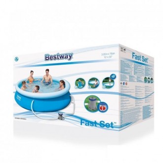 Басейн наливний серії Fast Set Pool від виробника Bestway Надувний басейн Bestwa. . фото 3