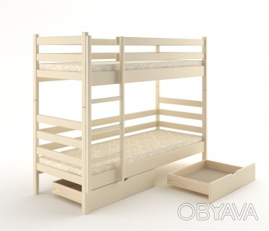 Цена указана за кровать в 1 категории цвета, размером 80х200 см без ящиков и мат. . фото 1