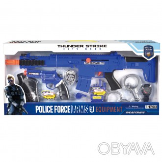 Игровой набор полицейского Police Force арт. P 018 A
Данный набор покорит ребенк. . фото 1