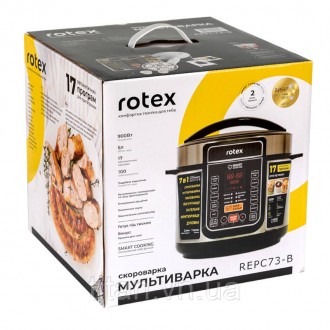 Rotex REPC73-B – це мультифункціональний пристрій, що поєднує в собі: мультиварк. . фото 6