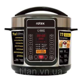 Мультиварка-скороварка Rotex REPC75-B. Вінниця. фото 1 Мультиварка-скороварка Rotex REPC75-B. Вінниця. фото 1