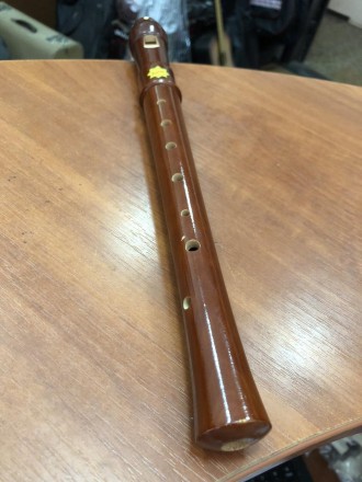 Отличная деревянная флейта производства ГДР Jupiter (Юпитер). Имеет отличный глу. . фото 3