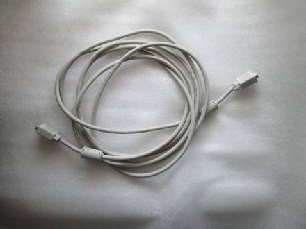 Кабель VGA E119932-T AWM 2919 80C 30V VW-1, довжина 3.0 м, сірий. Львов. фото 1 Кабель VGA E119932-T AWM 2919 80C 30V VW-1, довжина 3.0 м, сірий. Львов. фото 1