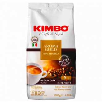 Кофе в зернах KIMBO AROMA GOLD 100% ARABICA 1кг - это напиток премиум класса, ко. . фото 2