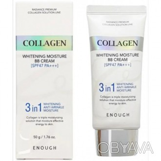 Enough Collagen 3 in 1 Whitening Moisture BB Cream - це крем для догляду ВВ з мо. . фото 1