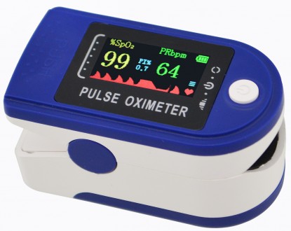 Электронный пульсоксиметр (англ. pulse oximeter) – компактный диагностичес. . фото 2