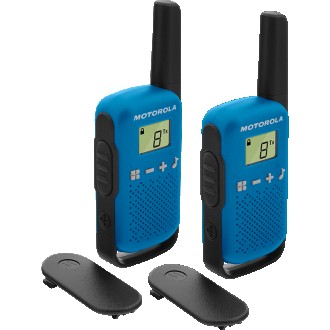  Портативная рация Motorola TALKABOUT T42 Blue Twin Pack (B4P00811LDKMAW) позвол. . фото 2