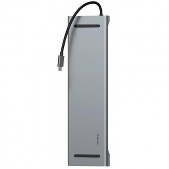Концентратор USB-C Baseus Enjoyment Series Grey. Харьков. фото 1 Концентратор USB-C Baseus Enjoyment Series Grey. Харьков. фото 1