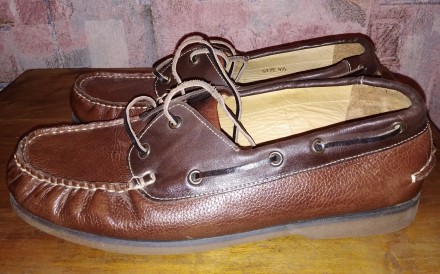 Кожаные туфли Samuel Windsor, England, Handmade, размер 43-43.5, стелька-28,5см,. . фото 2