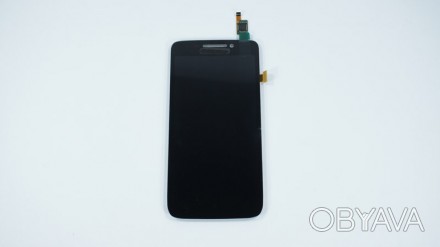 Модуль матрица + тачскрин для Lenovo S650, titan black, оригинал