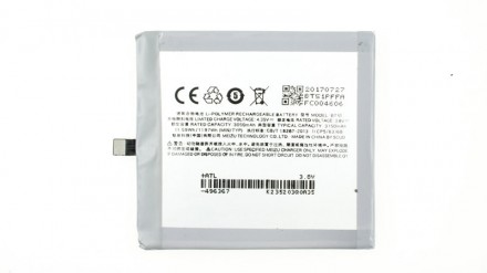 Батарея для смартфона Meizu BT51 (MX5) 3.8V 3150 mAhБатареи телефонов имеют опре. . фото 3