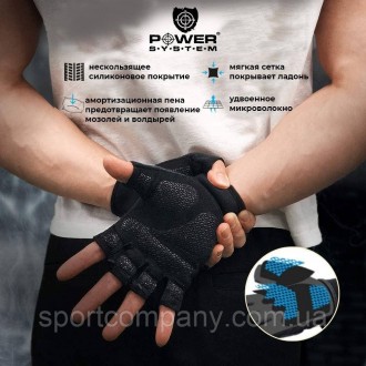 Рукавички для фітнесу і важкої атлетики Power System Pro Grip PS-2250
Призначенн. . фото 6
