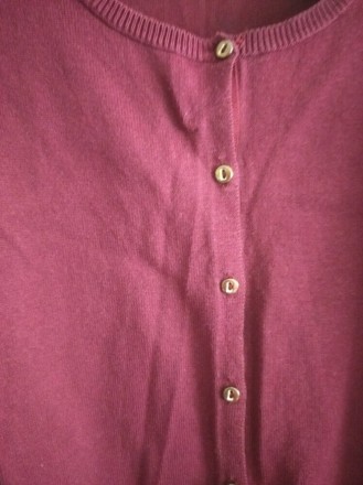 Бордовая кофта,джемпер на девочку 9-10 лет,Бангладеш,Zara.
ПОГ 39 см.
Длина ру. . фото 4