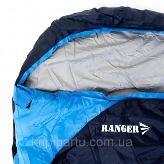 Спальный мешок Ranger Germes- имеет конструкцию типа кокон- одеяло и наиболее по. . фото 5
