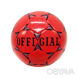 Мяч для игры в футбол, подходит для взрослых и детей. Мяч выполнен из износостой. . фото 1