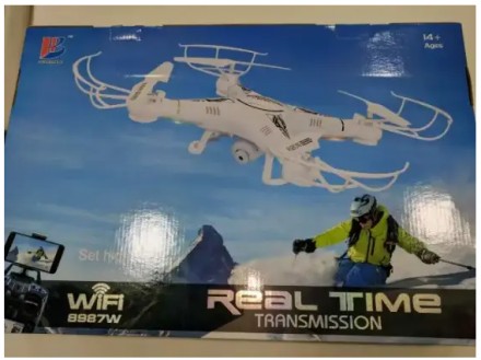 
Квадрокоптер, с камерой на радиоуправлении Real Time Transmission 8987W, Летающ. . фото 6