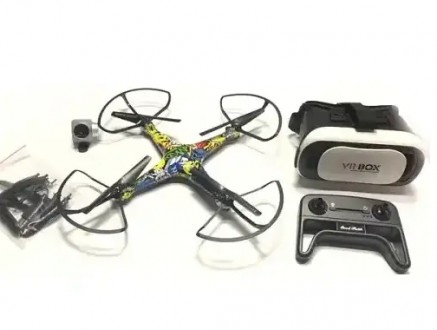 
Квадрокоптер з WiFi камерою + 3D окуляри віртуальної реальності EL-2008, квадро. . фото 4