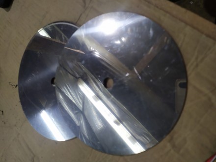 диск із неіржавкої сталі діаметр 189мм товщина 1 мм полісалочне 14 мм 000033082. . фото 2