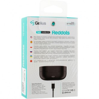 Gelius Pro Reddots TWS Earbuds GP-TWS010 - это полностью беспроводная гарнитура . . фото 9