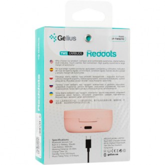 Gelius Pro Reddots TWS Earbuds GP-TWS010 - это полностью беспроводная гарнитура . . фото 10