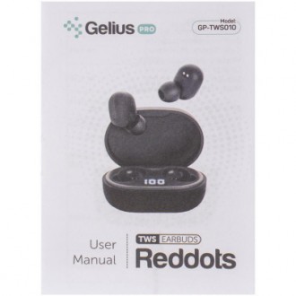 Gelius Pro Reddots TWS Earbuds GP-TWS010 - это полностью беспроводная гарнитура . . фото 11