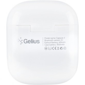 Stereo Bluetooth Headset Gelius Pro Capsule 4 GP-TWS-004i
Capsule 4 – это усовер. . фото 10
