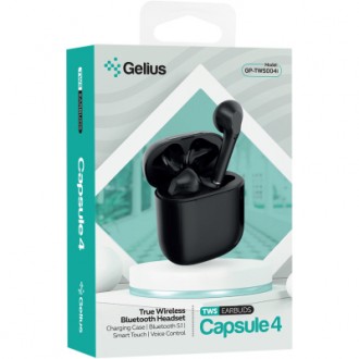Stereo Bluetooth Headset Gelius Pro Capsule 4 GP-TWS-004i
Capsule 4 – это усовер. . фото 6
