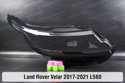 Скло на фару Land Rover Range Rover Velar L560 (2017-2024) I покоління праве.
У . . фото 2