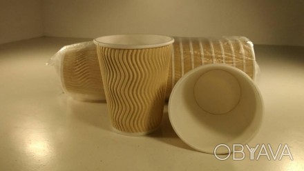 Бумальні склянки та інші паперові посуди виготовлені з високоякісного, міцного, . . фото 1