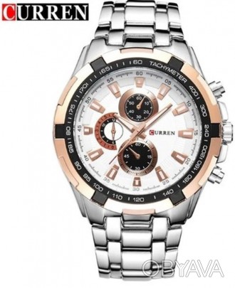 Curren 8023 кварцевые мужские часы со стальным браслетом

Цвет циферблата и бр. . фото 1