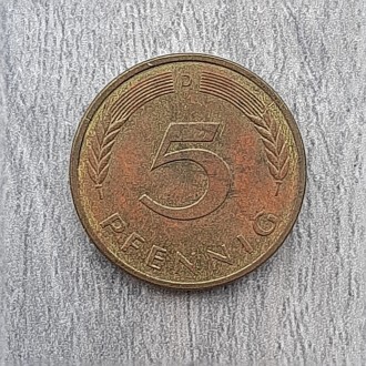 Монета ФРГ 5 пфеннигов 1990 D

Сталь с латунным покрытием. . фото 4