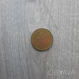 Монета ФРГ 5 пфеннигов 1990 D

Сталь с латунным покрытием. . фото 1