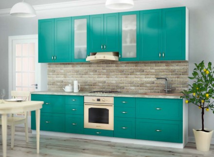 Предлагаем кухонные угловые гарнитуры КС на заказ, классические крашеные фасады.. . фото 10