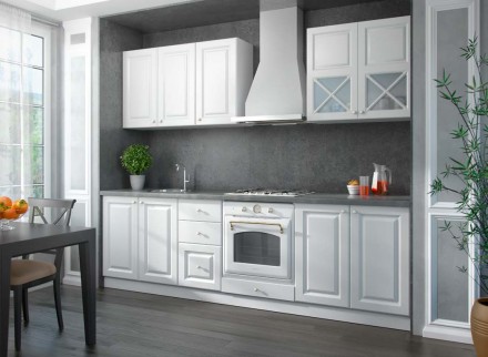 Предлагаем кухонные угловые гарнитуры КС на заказ, классические крашеные фасады.. . фото 7