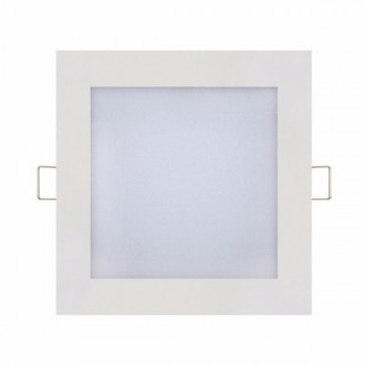 Светильник врезной "SLIM/Sq-12" 12W 6400K. Кривой Рог. фото 1 Светильник врезной "SLIM/Sq-12" 12W 6400K. Кривой Рог. фото 1