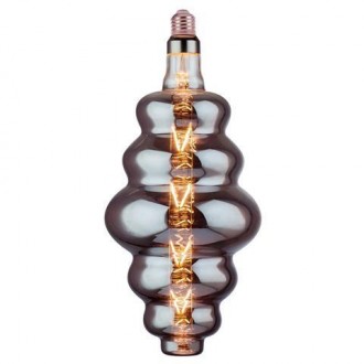 Лампа вінтажна світлодіодна Filament led ORIGAMI 8W E27 2200K Янтар. . фото 3