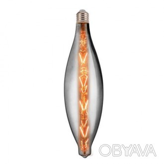 Лампа винтажная светодиодная (ретро) Filament led ELLIPTIC-XL 8W E27 2400К Тита